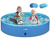 Algopix Similar Product 20 - Pecute Dog Pool Foldable 63 x 12