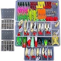 Algopix Similar Product 16 - Smartonly1 Set 226Pcs Fishing Lure