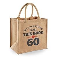 Algopix Similar Product 3 - 60th Birthday Gift Bag Keepsake for