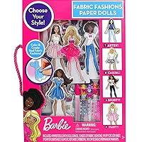 Algopix Similar Product 18 - Barbie Fabric Fashion Paper Dolls