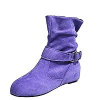 Algopix Similar Product 19 - Cowboy Boots for Women Fringe Round Toe