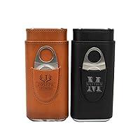 Algopix Similar Product 6 - Jectist Custom Leather Cigar Case with