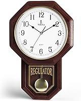 Algopix Similar Product 11 - Pendulum Wall Clock  Regulator Clock 
