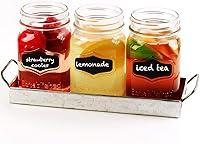 Algopix Similar Product 3 - Circleware Trio Grand Mason Jar Glasses