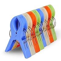 Algopix Similar Product 7 - Beach Towel Clips ECROCY Towel Clips