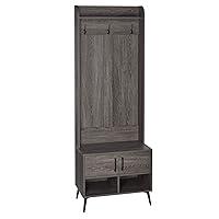 Algopix Similar Product 7 - RiverRidge Tree Hall Bench Dark