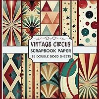 Algopix Similar Product 14 - Vintage Circus Scrapbook Paper 28