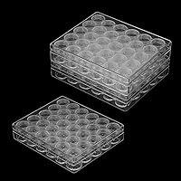 Algopix Similar Product 1 - SENJEOK 3 Pack 30 Grids Round Diamond