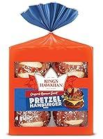 Algopix Similar Product 5 - Kings Hawaiian Pretzel Hamburger Buns