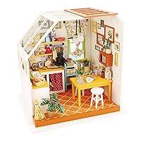 Algopix Similar Product 8 - ROBOTIME Miniature House Kit DIY Mini