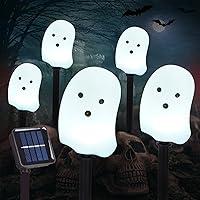 Algopix Similar Product 9 - BRIGHTDECK Solar Halloween Ghost