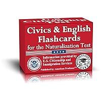 Algopix Similar Product 10 - US Citizenship Test Civics Flash Cards
