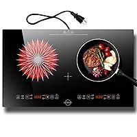 Algopix Similar Product 3 - Hobsir Hob 2 Burner Electric Cooktop 24