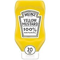 Algopix Similar Product 16 - Heinz Yellow Mustard 20 oz Bottles
