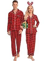 Algopix Similar Product 11 - SWOMOG Couples Christmas Pajamas Set