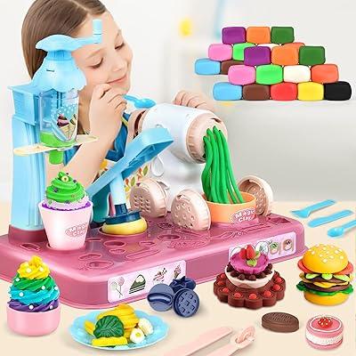  Playdough Set, 10 Pack Children DIY Play Dough Toys, 10 Color  Dough for 3 4 5 6 7 8 Year Old Girls Boys Kids and Toddlers Birthday : Toys  & Games