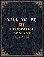 Algopix Similar Product 1 - Geospatial Analyst Lined Notebook 