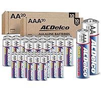 Algopix Similar Product 12 - ACDelco AA and AAA 40Count Combo Pack