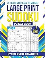 Algopix Similar Product 1 - Large Print Sudoku Puzzle Book 75