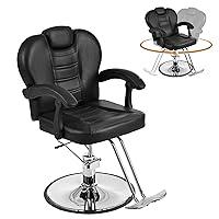 Algopix Similar Product 1 - Merax Hydraulic Recliner Barber Chair