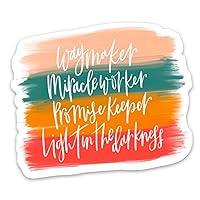 Algopix Similar Product 11 - Swaygirls religious stickers  Waymaker