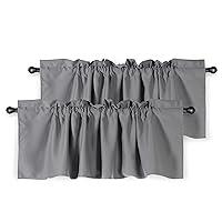 Algopix Similar Product 9 - LoomLuxe 2 Pack Solid Blackout Curtain