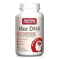 Algopix Similar Product 19 - Jarrow Formulas MaxDHA  180 Softgels 