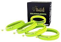 Algopix Similar Product 2 - YumYum Utensils Silicone Egg Rings