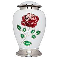 Algopix Similar Product 7 - Ansons Urns White Cremation Urn with