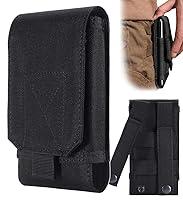 Algopix Similar Product 7 - Urvoix Black Army Camo Molle Bag for