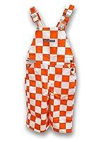 Algopix Similar Product 6 - Game Bibs Youth Checkered OrangeWhite