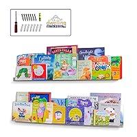 Algopix Similar Product 13 - Acrylic Shelf 36 Inch 2Pack  Acrylic