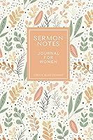 Algopix Similar Product 10 - Sermon Notes Journal for Women Church