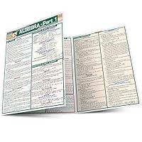 Algopix Similar Product 8 - Algebra Part 1 Quickstudy Reference