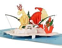 Algopix Similar Product 20 - CUTPOPUP Christmas Card Pop Up 3D