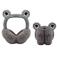 Algopix Similar Product 19 - Cute Animal Frog Earmuffs Girls Women