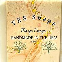 Algopix Similar Product 2 - Mango Papaya Bar Soap  2 PACK