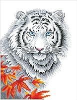 Algopix Similar Product 11 - Diamond Dotz White Tiger in Autumn