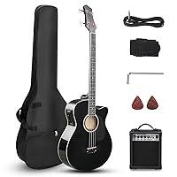 Algopix Similar Product 15 - Ktaxon Acoustic Electric Bass Guitar