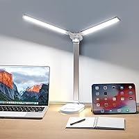 Algopix Similar Product 6 - LED Desk Lamps for Home Office Dual