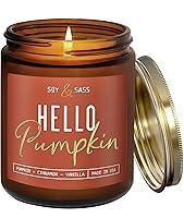 Algopix Similar Product 8 - Pumpkin Spice Candle Fall Candles 