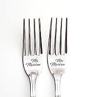 Algopix Similar Product 14 - Engraved Stainless Steel Flatware Set