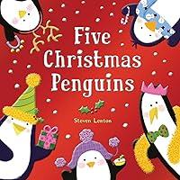 Algopix Similar Product 17 - Five Christmas Penguins