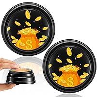 Algopix Similar Product 19 - Halloscume 2 Pcs Money Button Cash