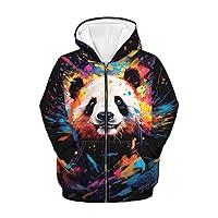 Algopix Similar Product 16 - Jekioweii Colorful Splash Ink Panda