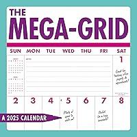 Algopix Similar Product 3 - 2025 Mega Grid Wall calendar