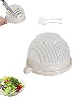 Algopix Similar Product 11 - LATVIN Snapon Salad Cutter Bowl Salad