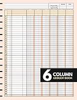 Algopix Similar Product 18 - Columnar Pad Ledger Book Accounting