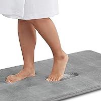 Algopix Similar Product 7 - Genteele Bath Mats Non Slip  Grey 17