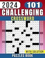 Algopix Similar Product 1 - 101 Challenging Crossword Puzzles Book